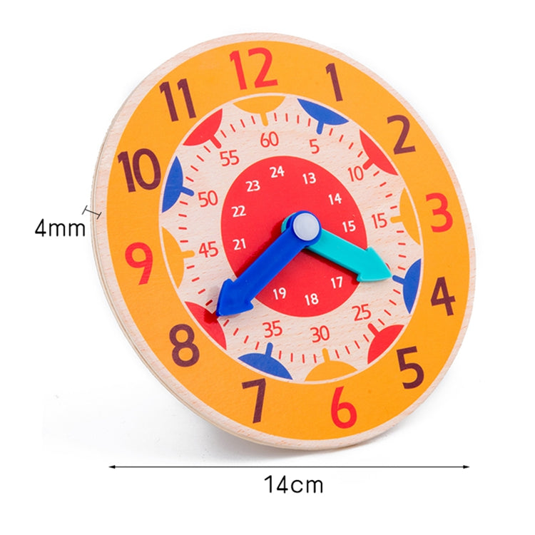 Children Montessori Wooden Clock Toy - [[{"value":"{{ Babyvera Babyvera  }}"}]]