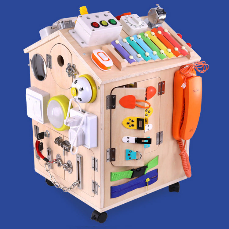 Montessori Busyboard Children's Focus Training Toys - [[{"value":"{{ Babyvera Babyvera  }}"}]]