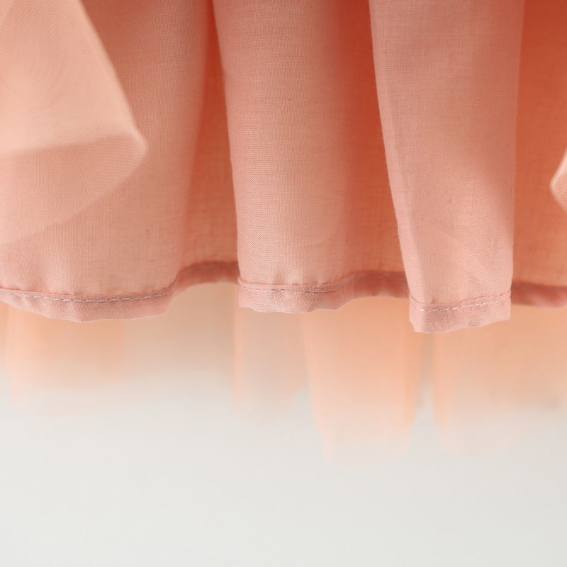 Foreign Children Years Of Foreign Trade Explosion Of Baby Cotton Long Sleeved Dress Korean Princess Dress Girls. - [[{"value":"{{ Babyvera Babyvera  }}"}]]