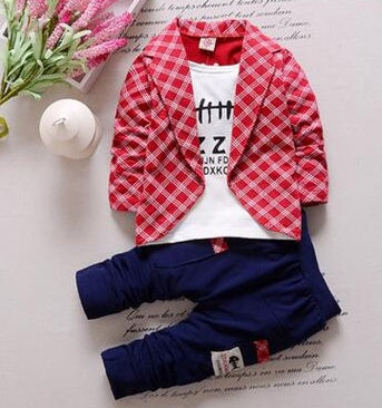 Toddler Baby Clothes Children Suit 0-3 Years Old Suit  Pants Children's Sportswear Boys Girls Children's Clothing Brand - [[{"value":"{{ Babyvera Babyvera  }}"}]]