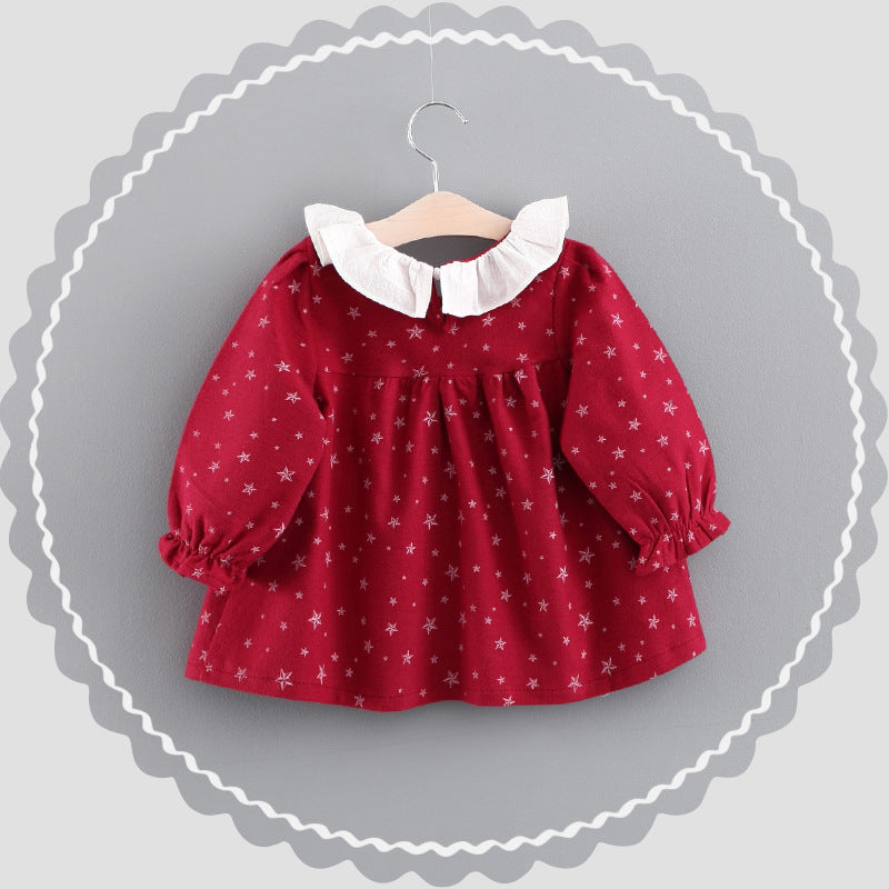 Online Shop Girl Dress, Autumn Baby Clothes, Korean Baby Princess Skirt Factory Wholesale - [[{"value":"{{ Babyvera Babyvera  }}"}]]
