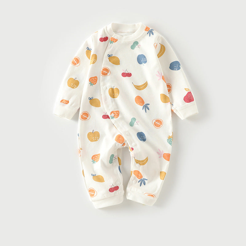 Autumn Thin Baby Pajamas And Baby Onesies - [[{"value":"{{ Babyvera Babyvera  }}"}]]