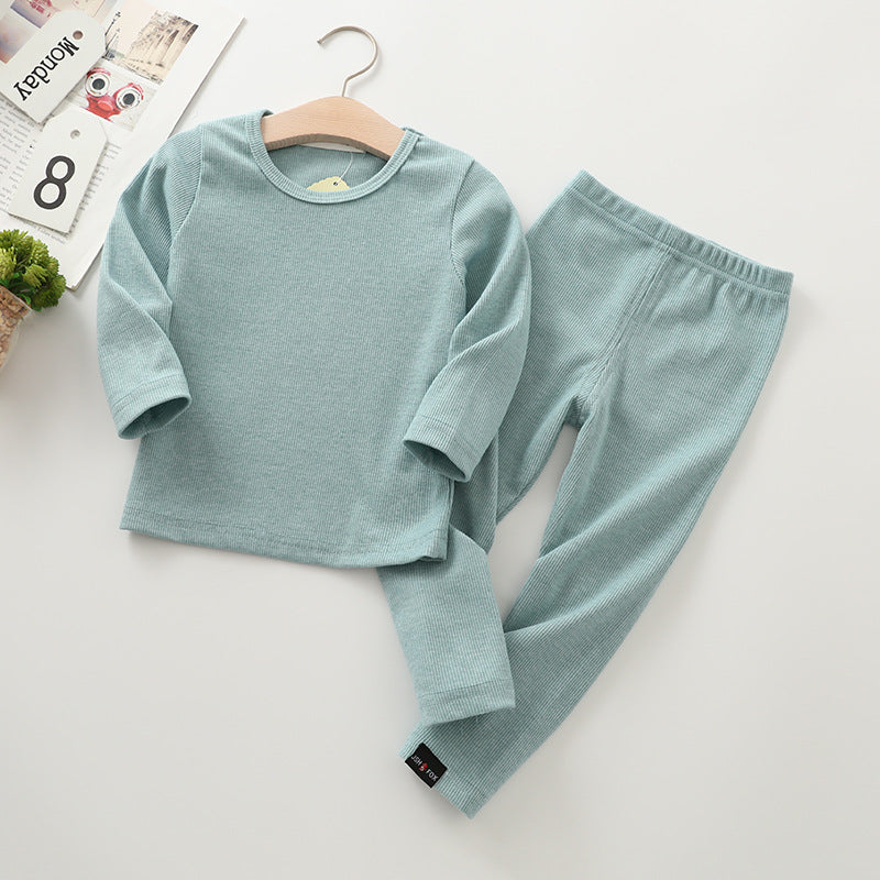 Autumn And Winter New Children's Long-sleeved Thick Pajamas Homewear Suit - [[{"value":"{{ Babyvera Babyvera  }}"}]]
