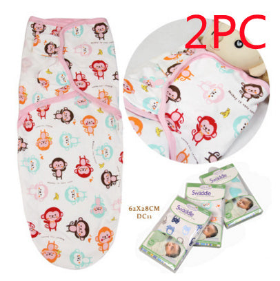 Cotton baby baby wrapped towel, cartoon baby sleeping bag, anti startled baby and baby products - [[{"value":"{{ Babyvera Babyvera  }}"}]]