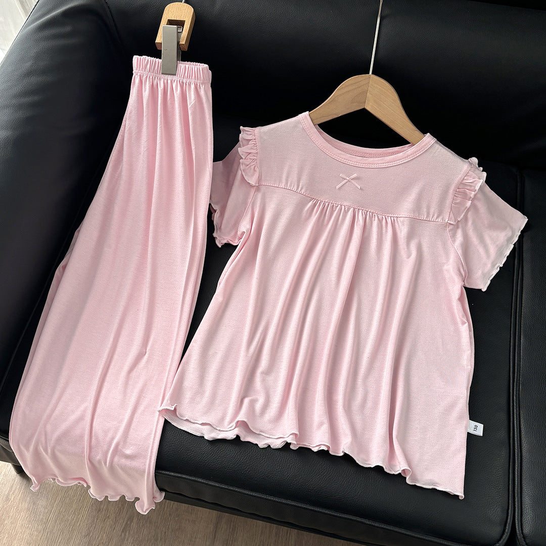 Girls' Short Sleeve Pajamas Homewear Suit - [[{"value":"{{ Babyvera Babyvera  }}"}]]