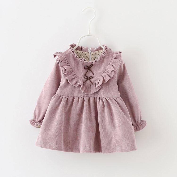 spring new Korean dress children's skirt, baby girl dress, baby spring blouse, corduroy - [[{"value":"{{ Babyvera Babyvera  }}"}]]