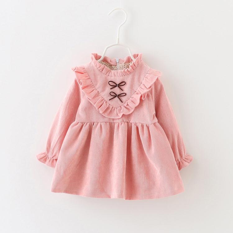 spring new Korean dress children's skirt, baby girl dress, baby spring blouse, corduroy - [[{"value":"{{ Babyvera Babyvera  }}"}]]