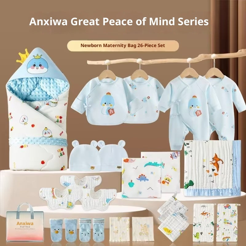 Maternity Bag Newborn Swaddle Bath Towel Clothing Set - [[{"value":"{{ Babyvera Babyvera  }}"}]]