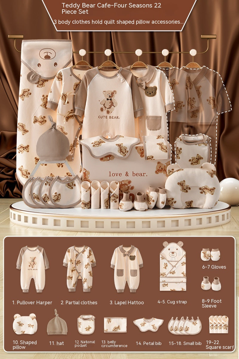 Newborn Gift Box Newborn Baby Meeting Etiquette Clothes Suit - [[{"value":"{{ Babyvera Babyvera  }}"}]]