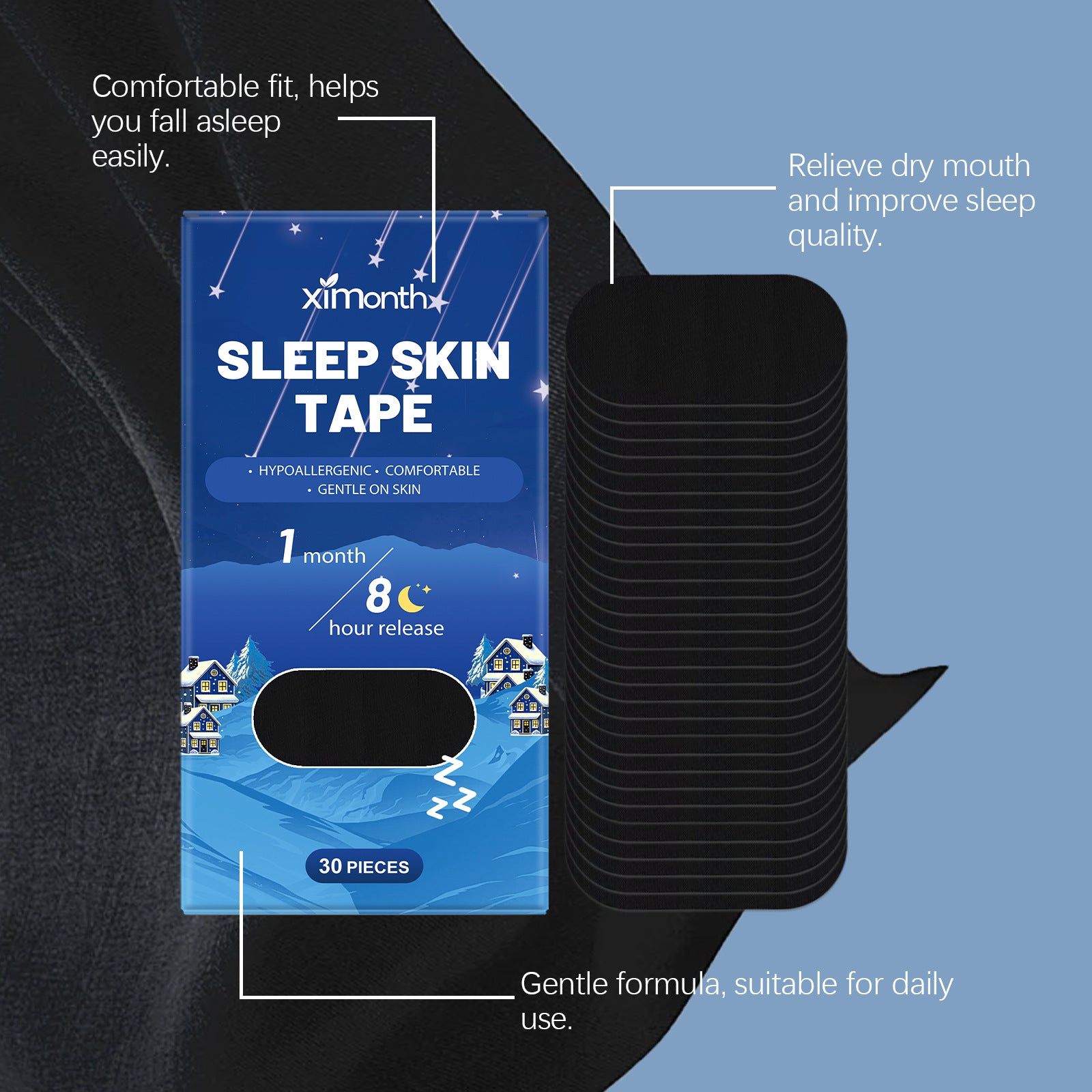 Anti Snoring Sleep Stickers Night Comfort - [[{"value":"{{ Babyvera Babyvera  }}"}]]