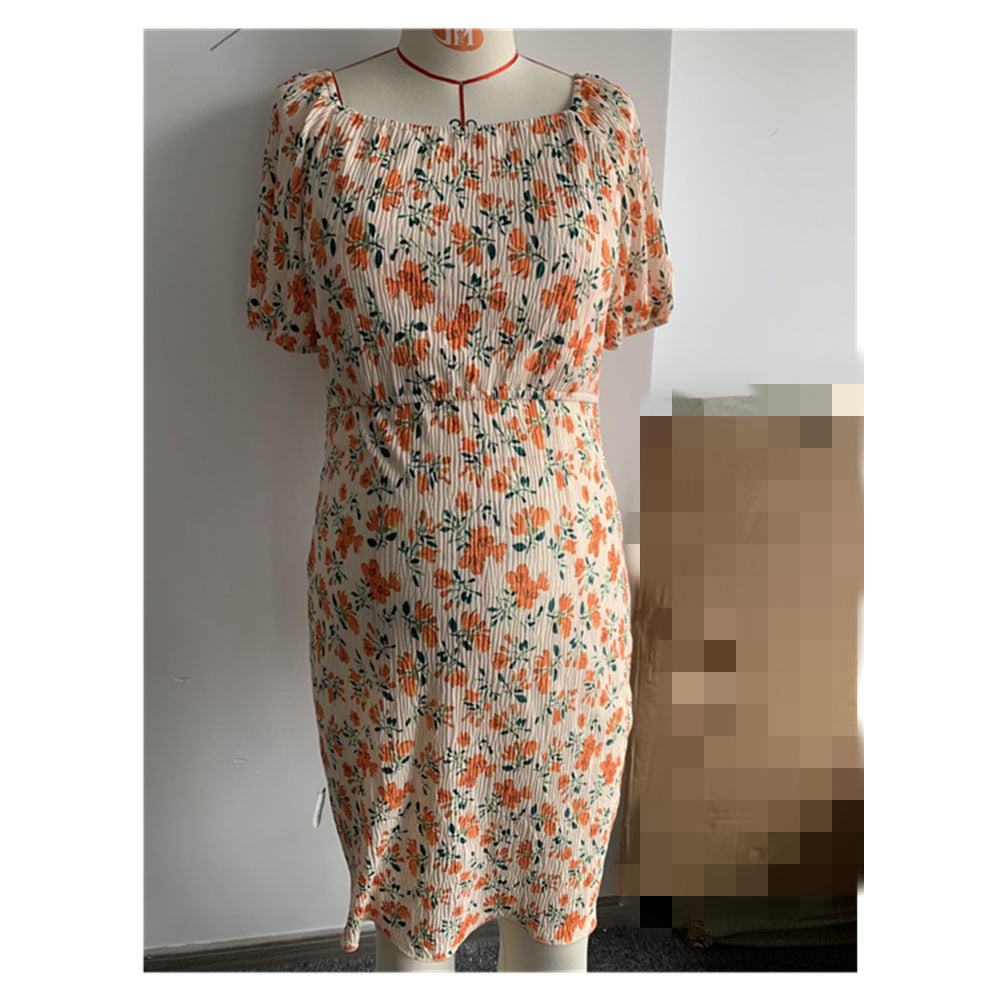 Pleated Nursing Dress Short Sleeve Trendy Nursing Dress - [[{"value":"{{ Babyvera Babyvera  }}"}]]