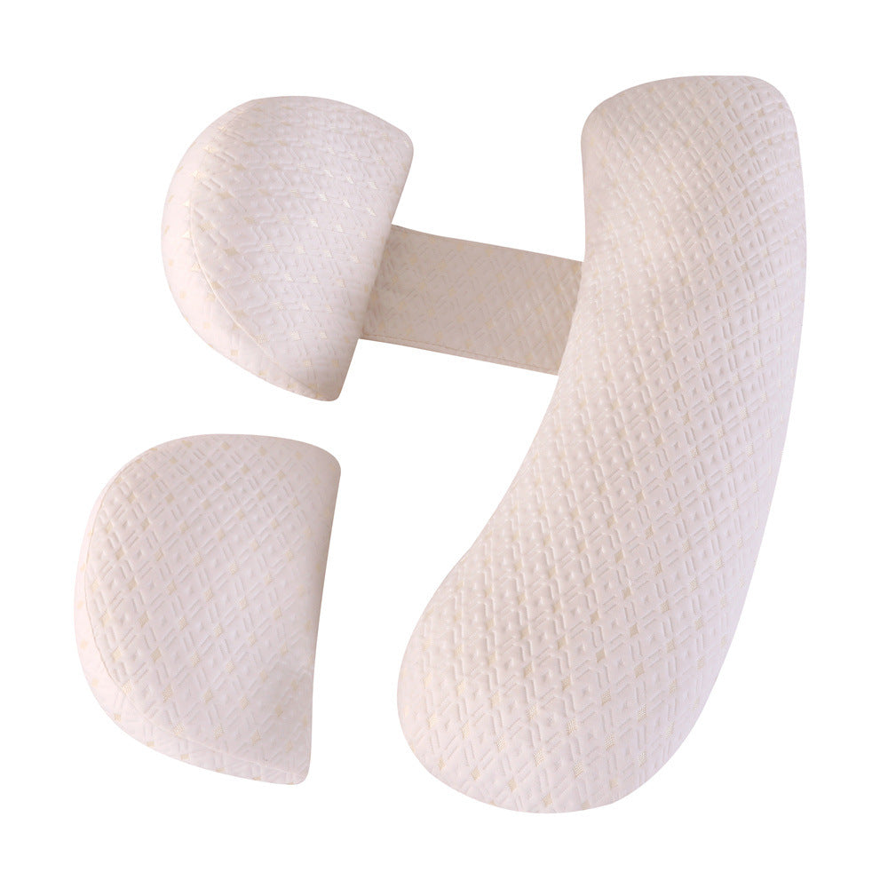 Maternity Pillow Waist Support Pillow Multi-functional U-shape Pillow Pregnancy Belly Support Pillow Nursing Cushion - [[{"value":"{{ Babyvera Babyvera  }}"}]]