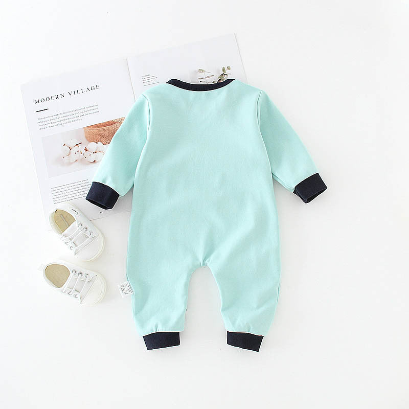 Baby one-piece romper cotton baby - [[{"value":"{{ Babyvera Babyvera  }}"}]]
