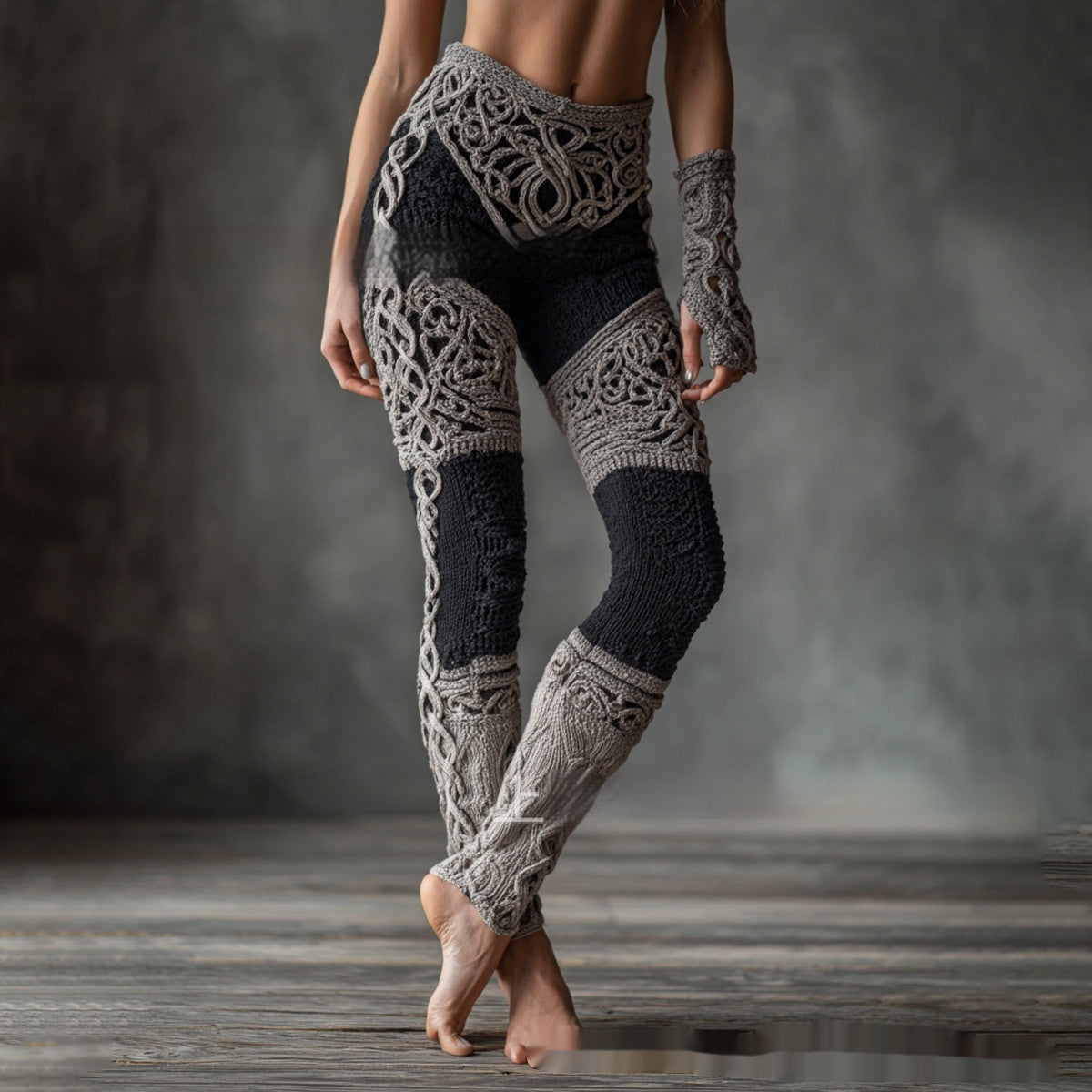 Retro 3D Digital Print Women's Casual Leggings - [[{"value":"{{ Babyvera Babyvera  }}"}]]