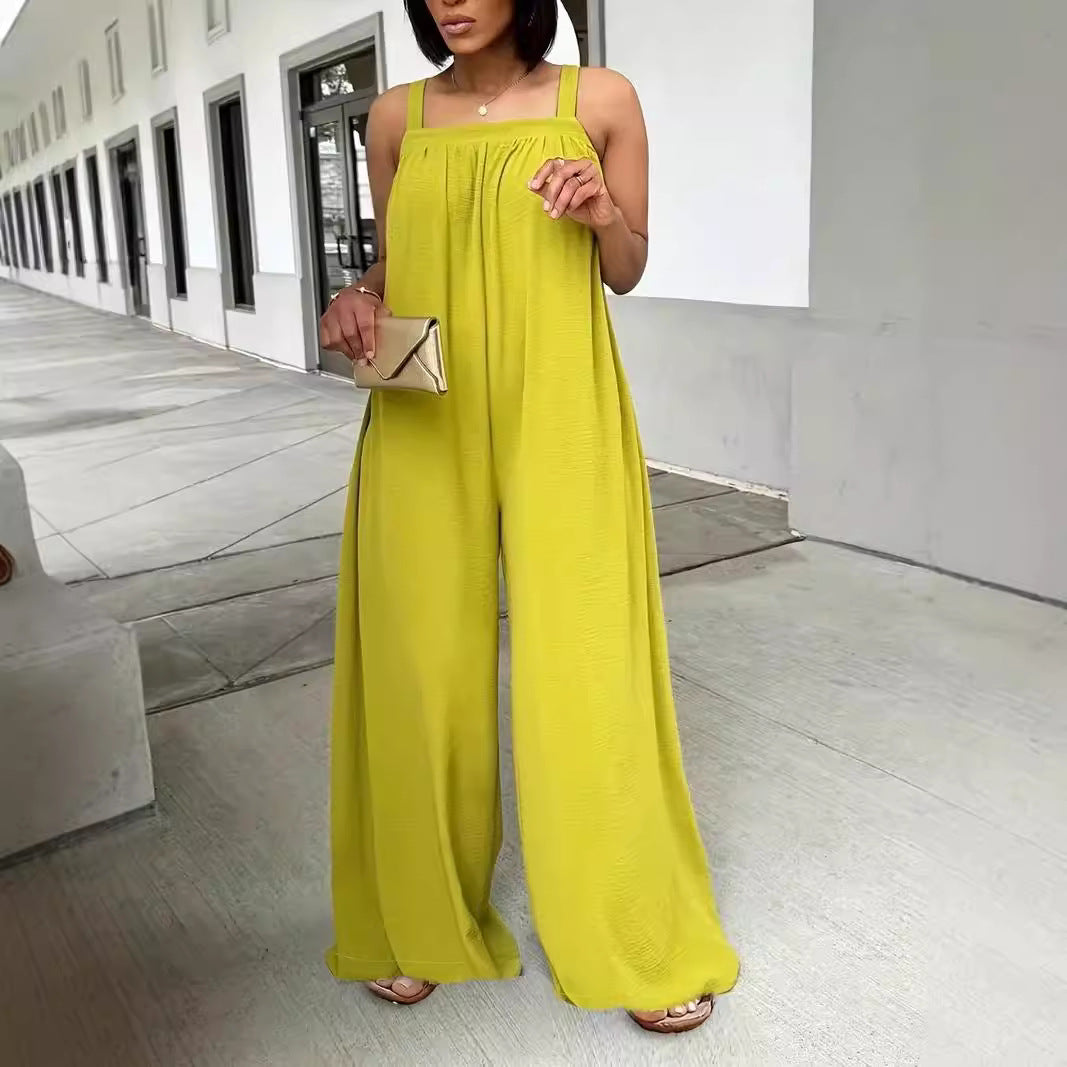 Women's Casual Wide-leg Jumpsuit - [[{"value":"{{ Babyvera Babyvera  }}"}]]