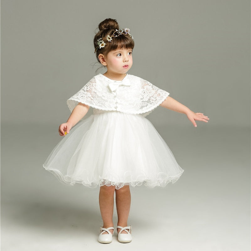 Cute Baby White Fluffy Dress Two-piece Set - [[{"value":"{{ Babyvera Babyvera  }}"}]]