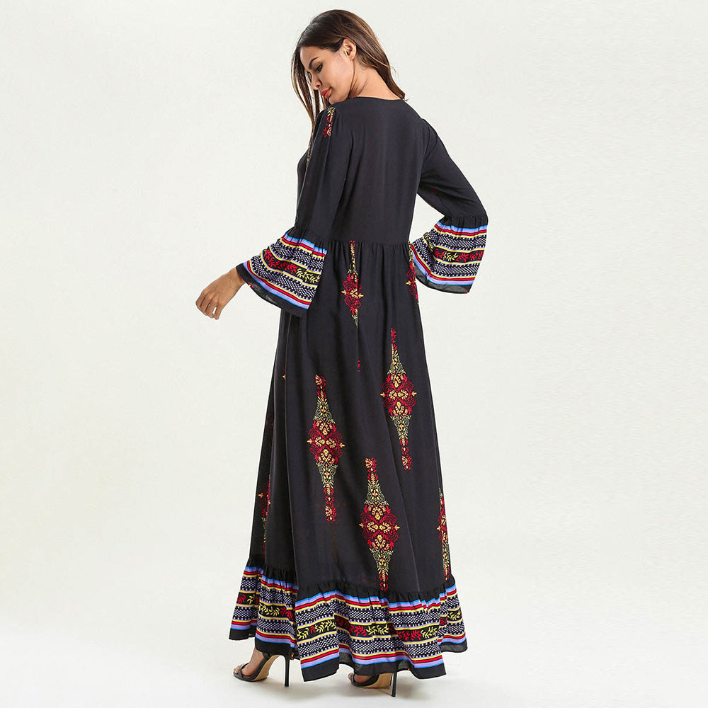 Nursing printed casual dress - [[{"value":"{{ Babyvera Babyvera  }}"}]]