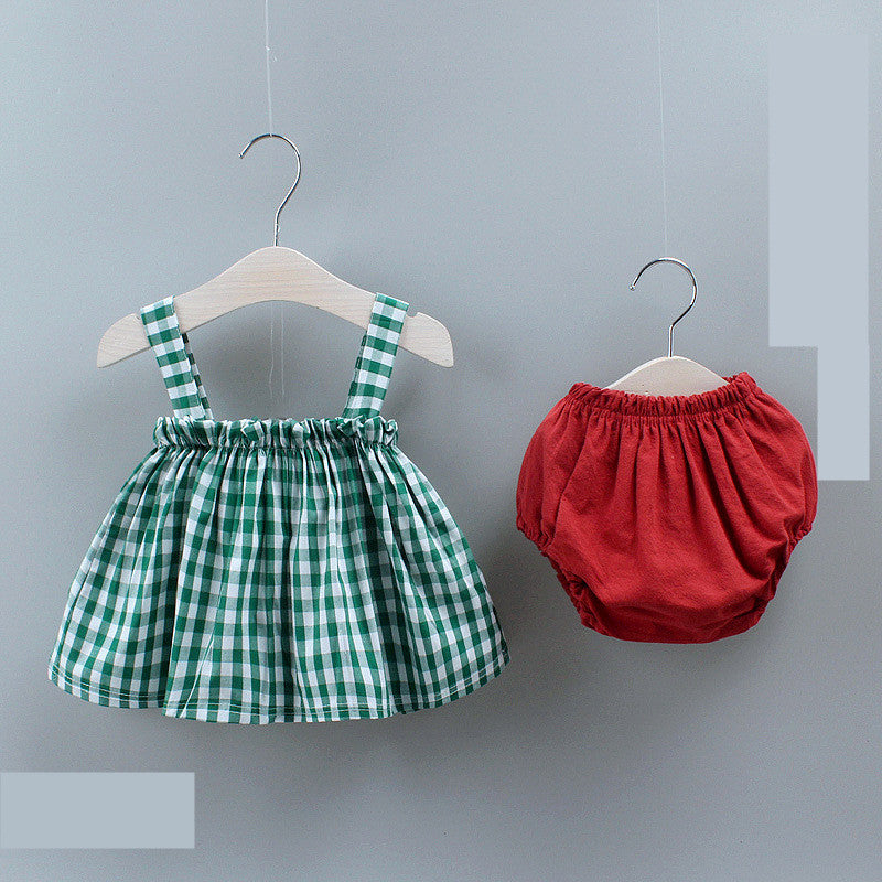 Baby Skirt Summer 0-1-2-3 Years Old Girl Suit Dress Princess Skirt Girl Baby 4 5 6 Months - [[{"value":"{{ Babyvera Babyvera  }}"}]]