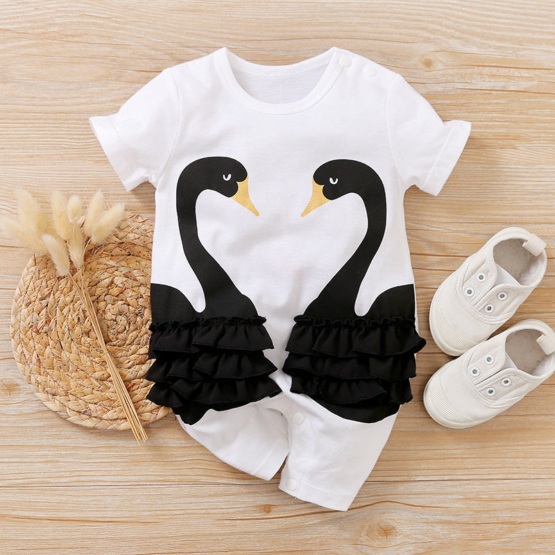 Baby Clothes Short Sleeve Baby Casual Onesies - [[{"value":"{{ Babyvera Babyvera  }}"}]]