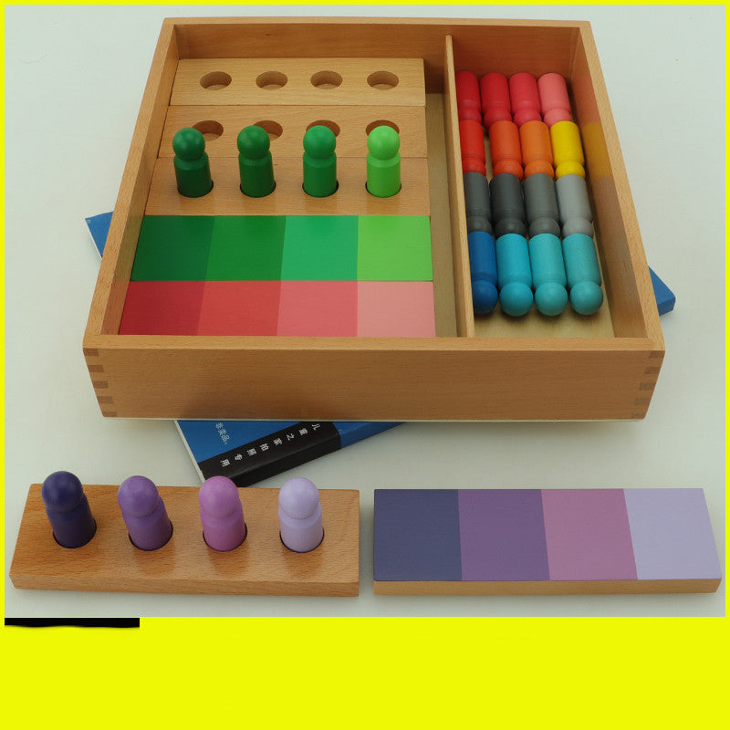 Montessori Teaching Aids Sensory Color Game - [[{"value":"{{ Babyvera Babyvera  }}"}]]