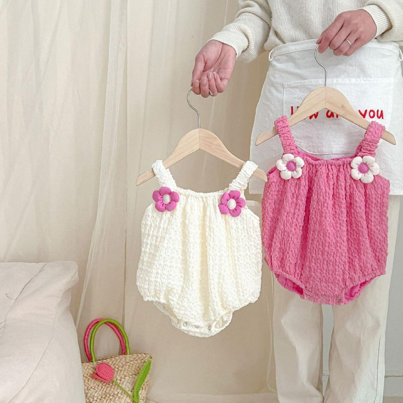 Baby Butterfly Wings Sling Onesie Newborn One Month Old Baby Jumpsuit - [[{"value":"{{ Babyvera Babyvera  }}"}]]