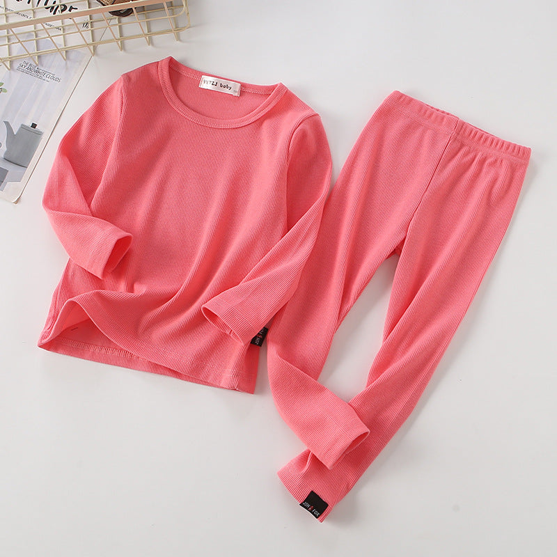 Autumn And Winter New Children's Long-sleeved Thick Pajamas Homewear Suit - [[{"value":"{{ Babyvera Babyvera  }}"}]]