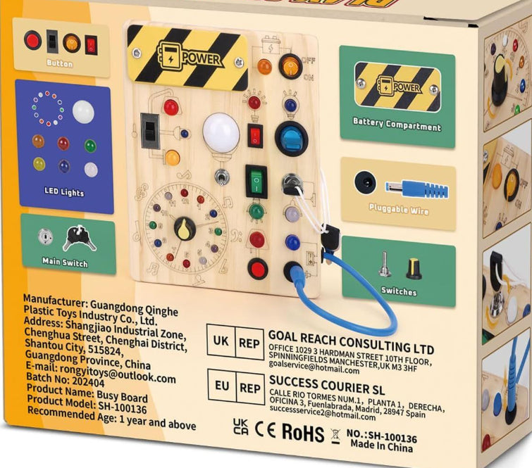 Montessori Wooden Toddler Sensory Travel Toy - [[{"value":"{{ Babyvera Babyvera  }}"}]]