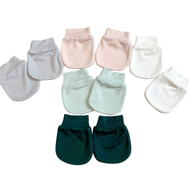 Bamboo Fiber Baby Clothes Baby Gloves - [[{"value":"{{ Babyvera Babyvera  }}"}]]