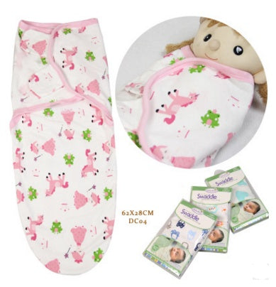 Cotton baby baby wrapped towel, cartoon baby sleeping bag, anti startled baby and baby products - [[{"value":"{{ Babyvera Babyvera  }}"}]]