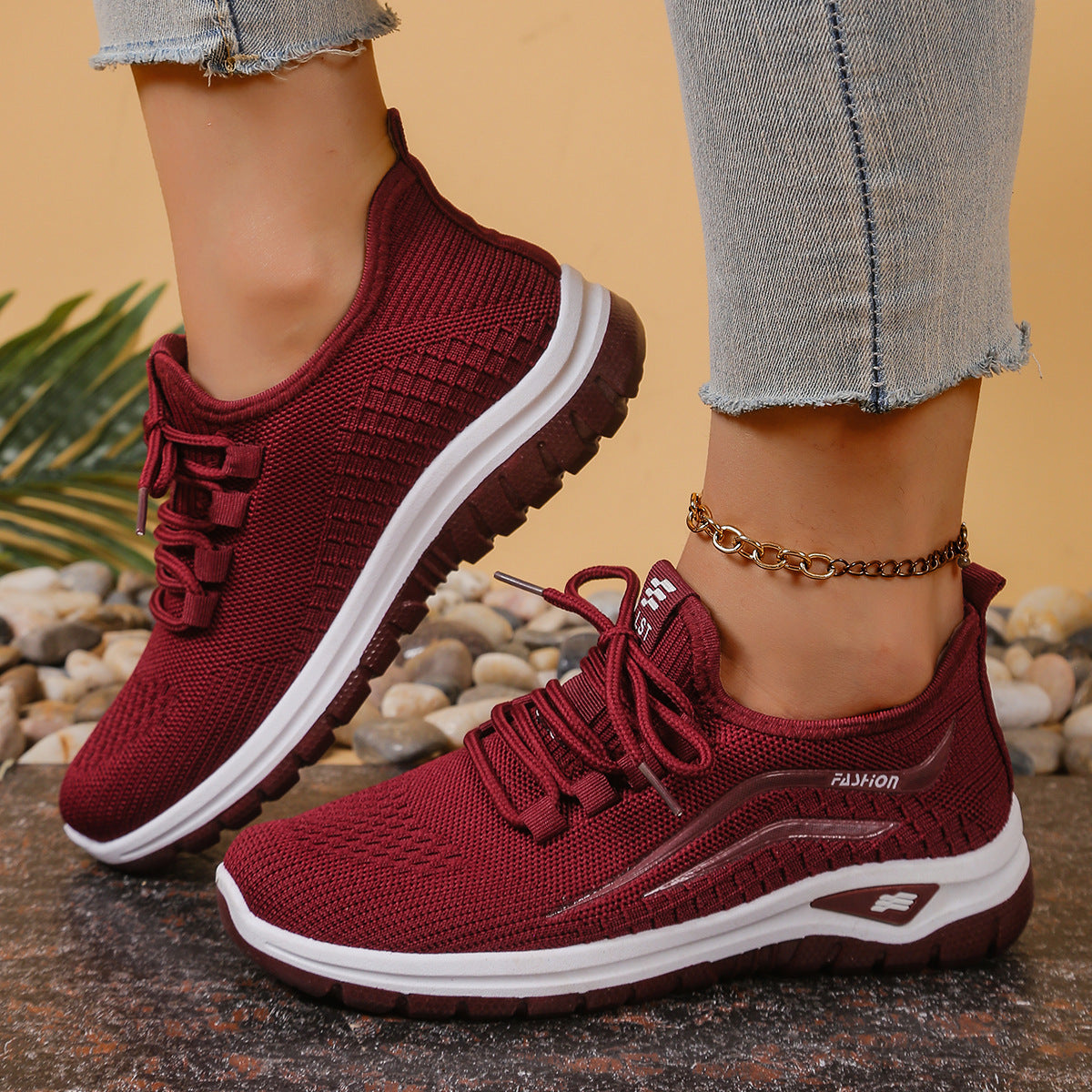New Fashion Casual Sports Mesh Women's Shoes - [[{"value":"{{ Babyvera Babyvera  }}"}]]
