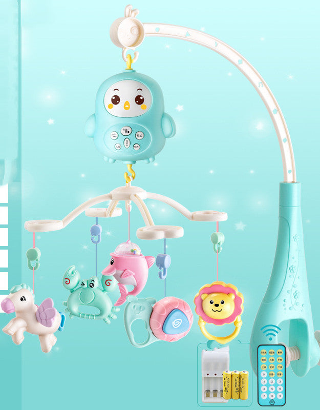 Newborn Baby Crib Bell 0-1 Year Old 3-6 Months 12 Male Baby Rotating Puzzle Rattle Bedside Bell Pendant Toy - [[{"value":"{{ Babyvera Babyvera  }}"}]]