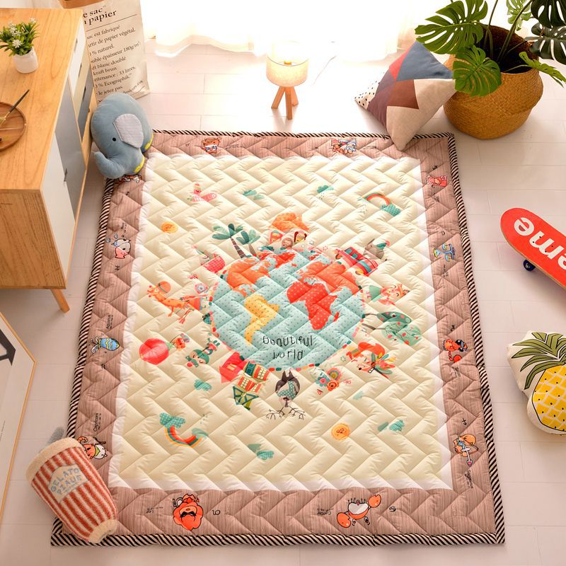 Cartoon Cotton Thickened Children's Play Mat Folding - [[{"value":"{{ Babyvera Babyvera  }}"}]]