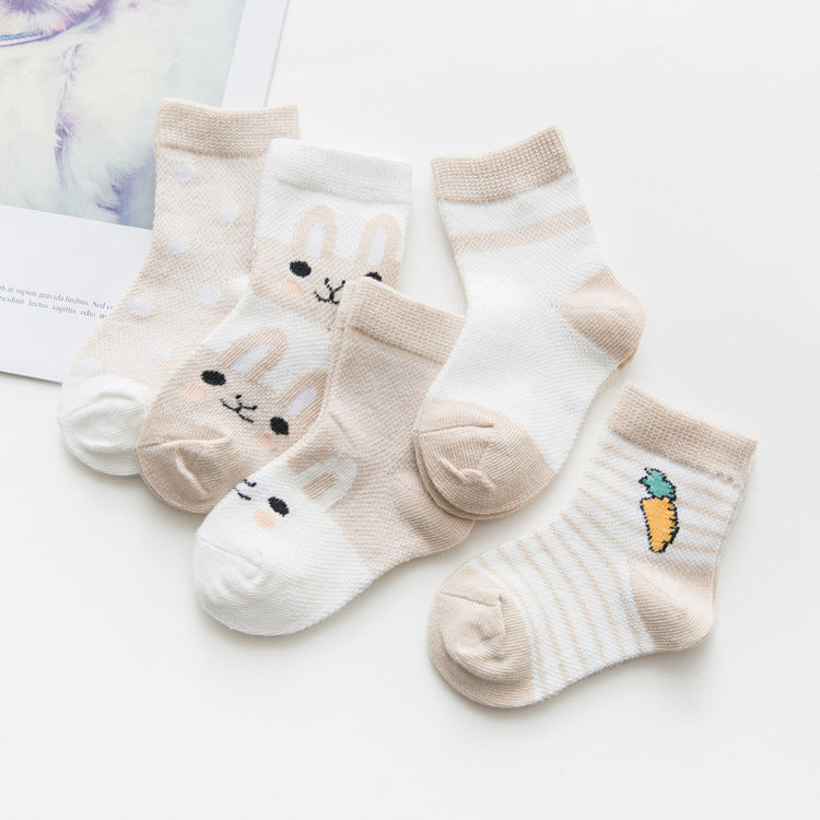 Cotton breathable male and female baby socks - [[{"value":"{{ Babyvera Babyvera  }}"}]]