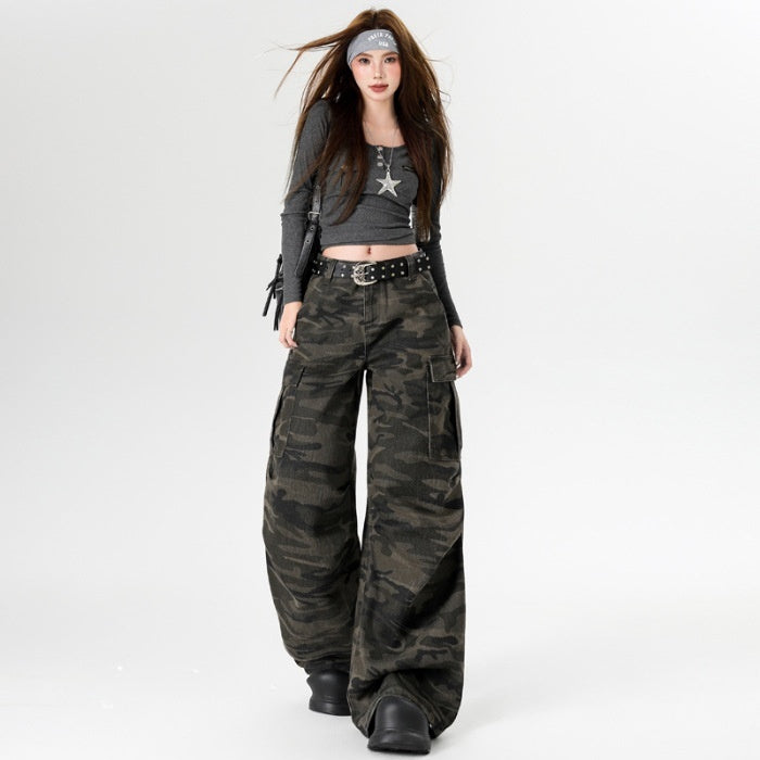 Fleece-lined Extra-thick Loose-fit Casual Long Denim Jeans - [[{"value":"{{ Babyvera Babyvera  }}"}]]