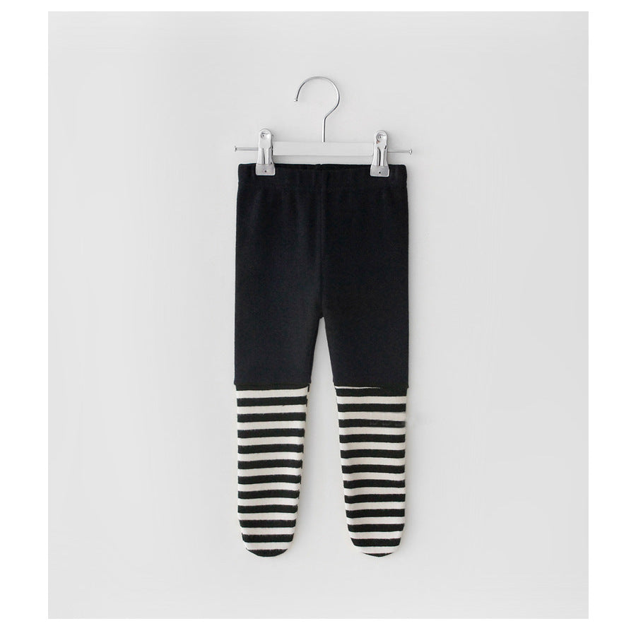 Stitched striped tights - [[{"value":"{{ Babyvera Babyvera  }}"}]]