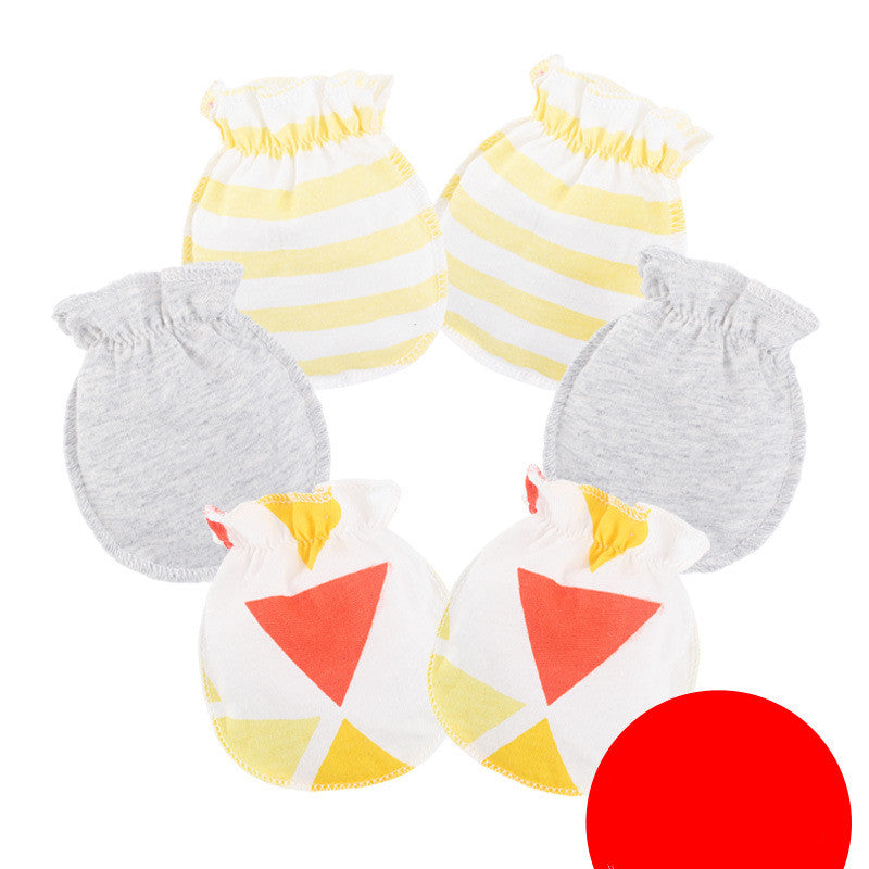 3 Pairs Baby Gloves 0-6 Months Early Baby Anti-grasping Gloves - [[{"value":"{{ Babyvera Babyvera  }}"}]]