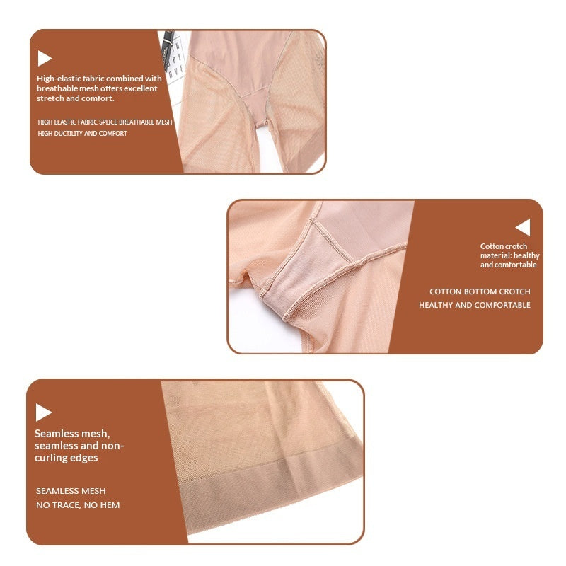Sheer Mesh Tummy-control Panties Made Of Pure Cotton - [[{"value":"{{ Babyvera Babyvera  }}"}]]