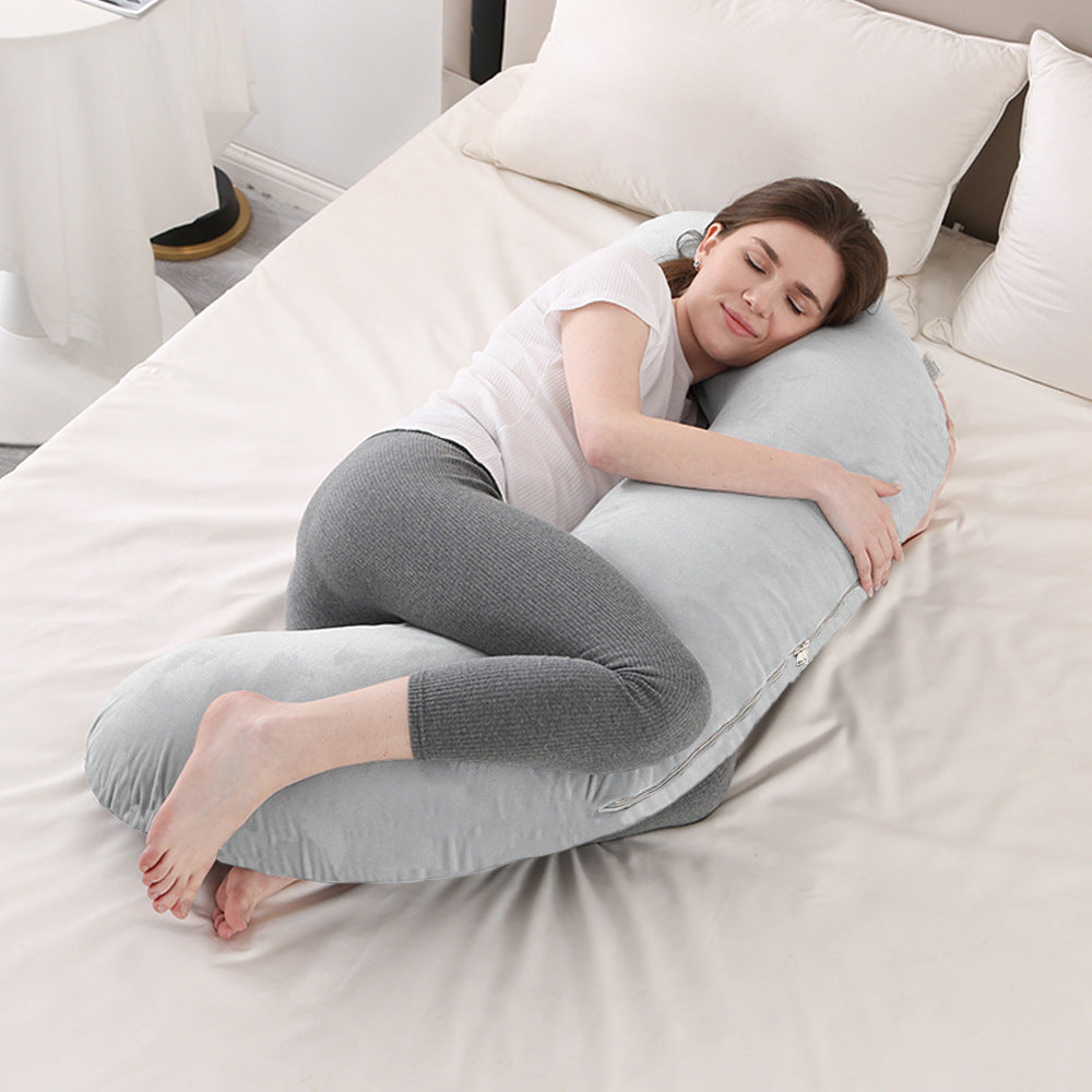Pregnant Women Nursing Pillow Comfortable Sleep Side Lying Waist Support Slope Pillow Candy Type Pregnancy Pillow - [[{"value":"{{ Babyvera Babyvera  }}"}]]