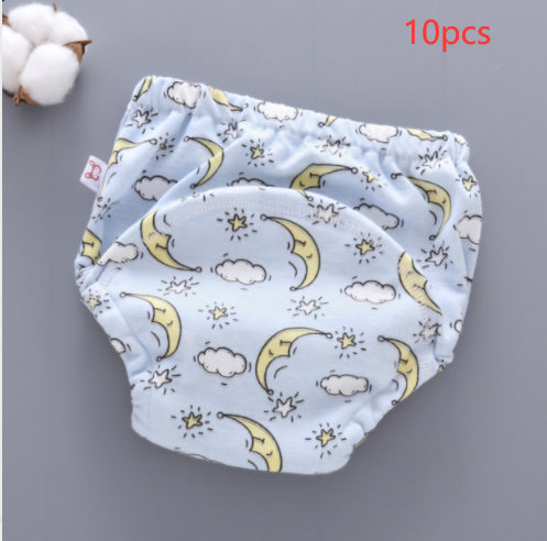 Baby Training Pants Washable 6-layer Gauze Diaper Cover - [[{"value":"{{ Babyvera Babyvera  }}"}]]