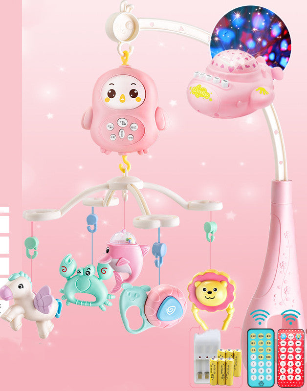 Newborn Baby Crib Bell 0-1 Year Old 3-6 Months 12 Male Baby Rotating Puzzle Rattle Bedside Bell Pendant Toy - [[{"value":"{{ Babyvera Babyvera  }}"}]]