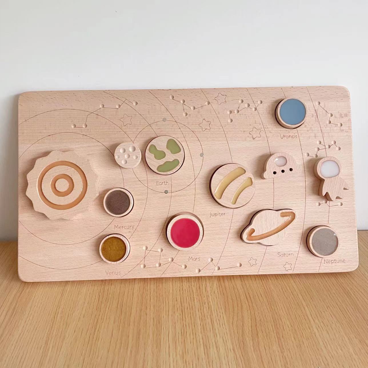 Wooden Magnetic Montessori Planetary Disk - [[{"value":"{{ Babyvera Babyvera  }}"}]]