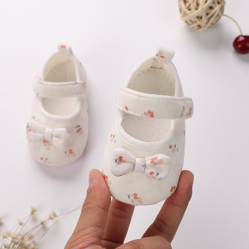 Color Cotton Toddler Shoes Soft Sole Newborn Baby Shoes 0-12 Months Male And Female Baby Shoes - [[{"value":"{{ Babyvera Babyvera  }}"}]]