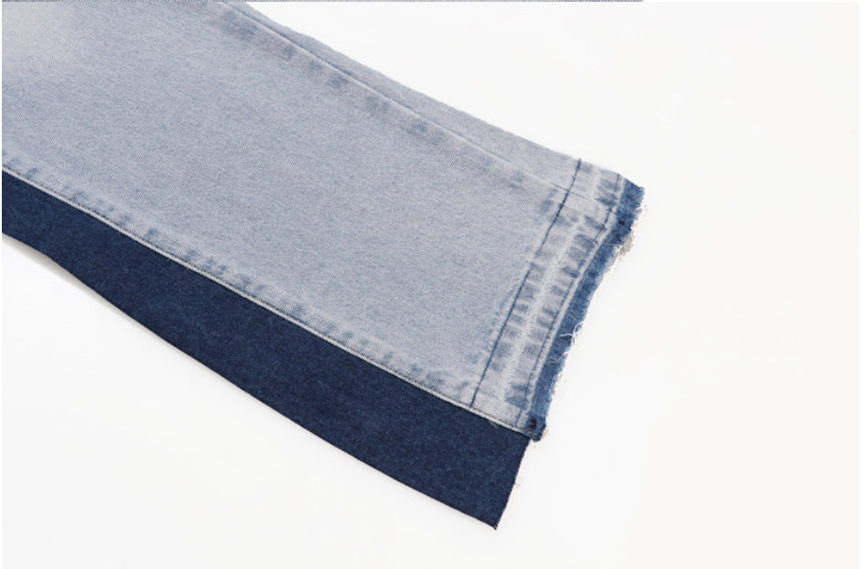 Foreign Trade G D Hand-Painted Ink-Splatter Patchwork Drawstring High-Street - [[{"value":"{{ Babyvera Babyvera  }}"}]]