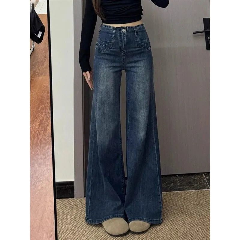 Retro Women's Slightly Flared Jeans That Aren't Tight On The Legs - [[{"value":"{{ Babyvera Babyvera  }}"}]]