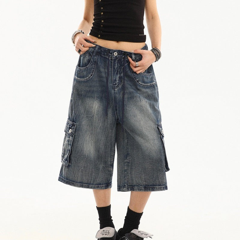Womens Relaxed-fit Straight-leg Pants With Multiple Pockets In An American Style - [[{"value":"{{ Babyvera Babyvera  }}"}]]