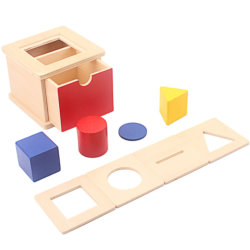 Montessori Imbucare Box with Interchangeable Lid - [[{"value":"{{ Babyvera Babyvera  }}"}]]