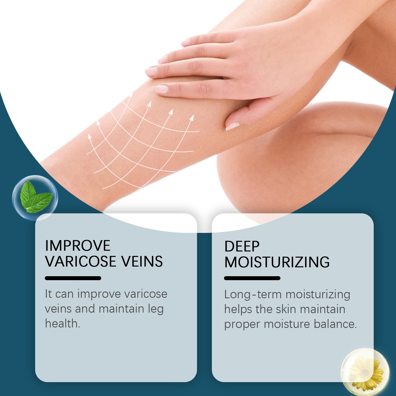 Gentle Care And Massage Of The Legs To Relieve Discomfort, Nourish And Comfort - [[{"value":"{{ Babyvera Babyvera  }}"}]]