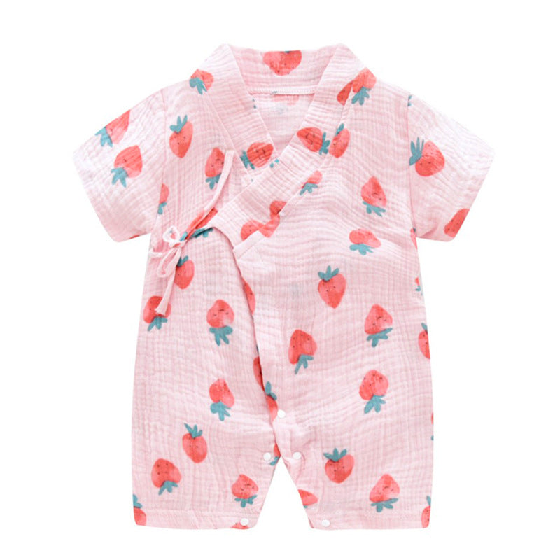 Baby Onesies Summer Thin Baby Romper Romper - [[{"value":"{{ Babyvera Babyvera  }}"}]]
