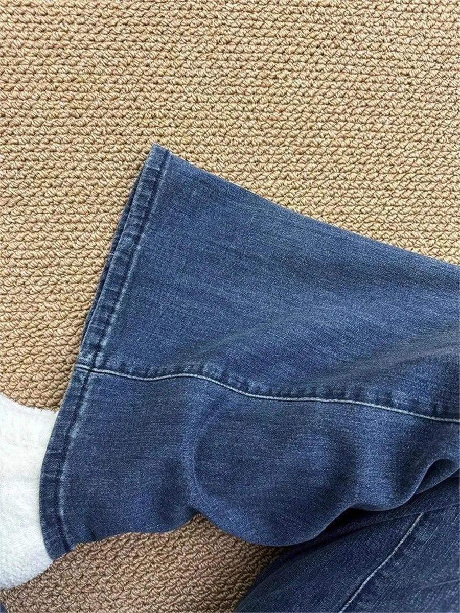 Retro Women's Slightly Flared Jeans That Aren't Tight On The Legs - [[{"value":"{{ Babyvera Babyvera  }}"}]]