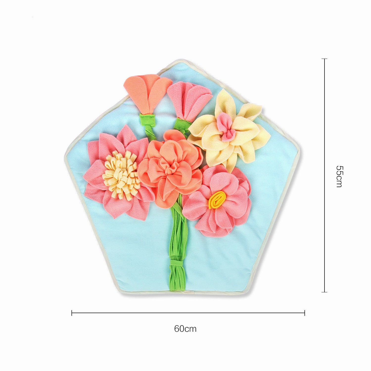 Pentagonal flower pet sniffing mat Indoor toy play mat - [[{"value":"{{ Babyvera Babyvera  }}"}]]